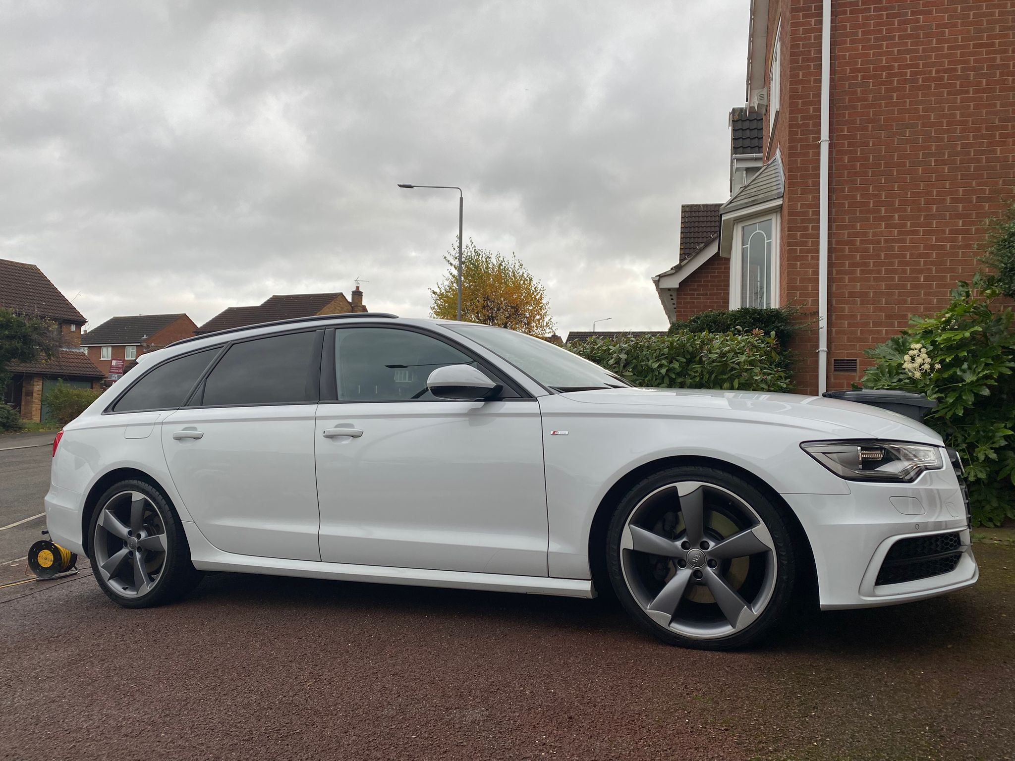 Audi A6 S-line exterior valet